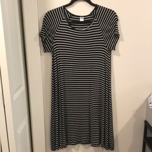 Old navy striped T-shirt dress